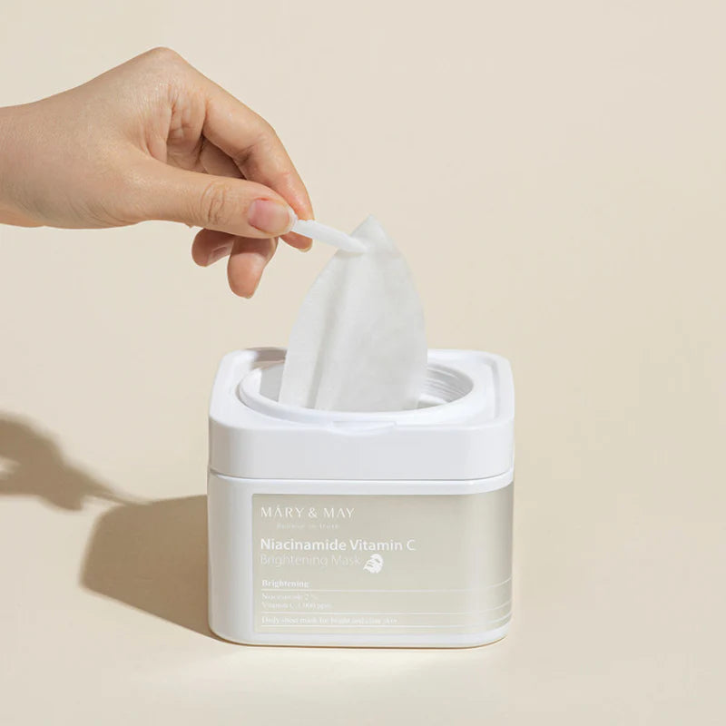 MARY & MAY - Niacinamide Vitamin C Brightening Mask
