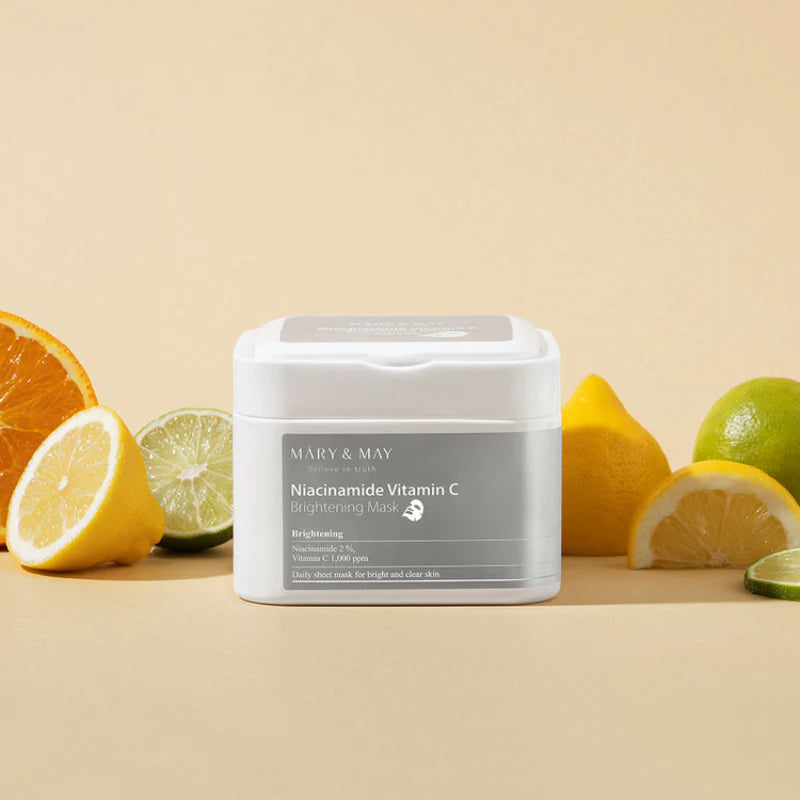MARY & MAY - Niacinamide Vitamin C Brightening Mask
