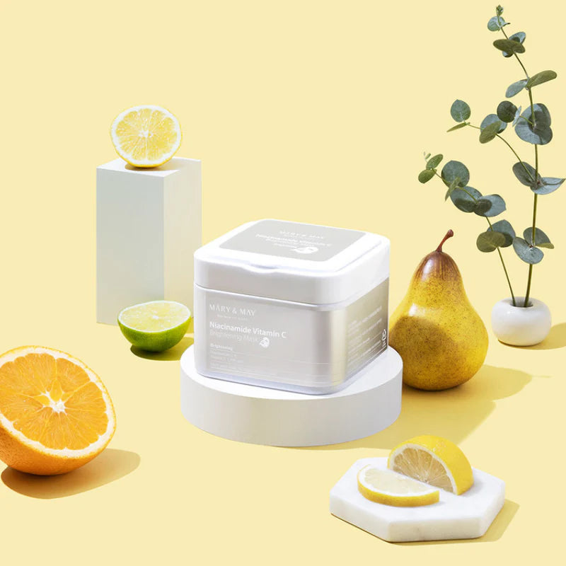 MARY & MAY - Niacinamide Vitamin C Brightening Mask