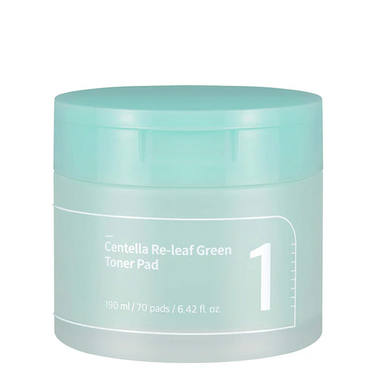 NUMBUZIN - No.1 Centella Re-Leaf Green Toner Pad