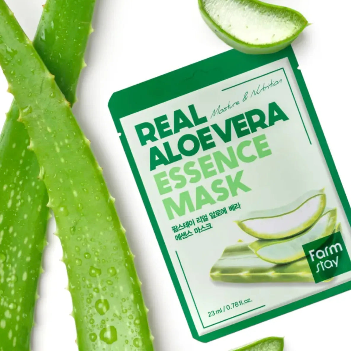 FARM STAY - Real Aloe Vera Essence Mask