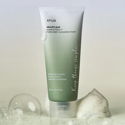 ANUA - Heartleaf Quercetinol Pore Deep Cleansing Foam