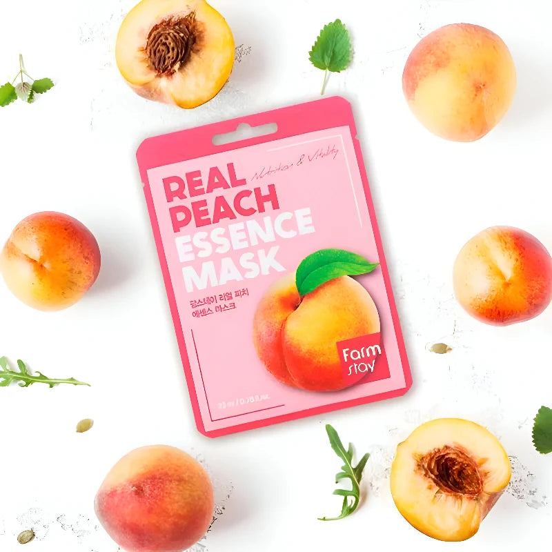 FARM STAY - Real Peach Essence Mask