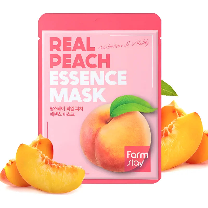 FARM STAY - Real Peach Essence Mask